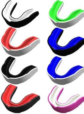 4Pcs Mouth Guard MMA Martial Arts Mouth Guard Combat Sports