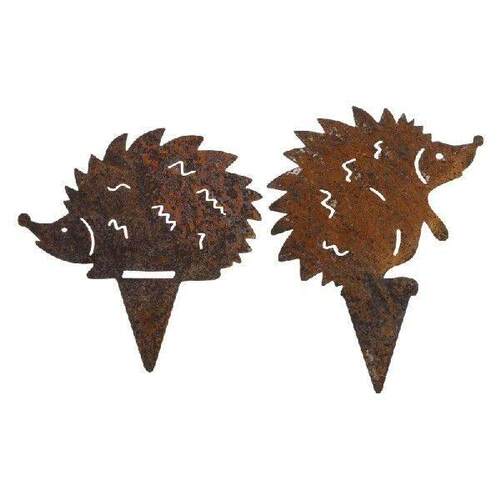 Metal Rust Animals Garden Stakes Art Crafts Statues