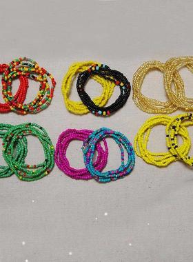 2 Pcs Sexy Summer Waist Bead Chains African Belly Beads