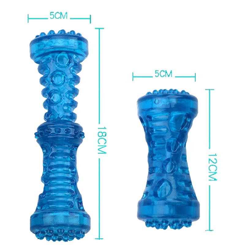 Dog Toothbrush Bone Sturdy Dog Toy Interactive Puppy Game To