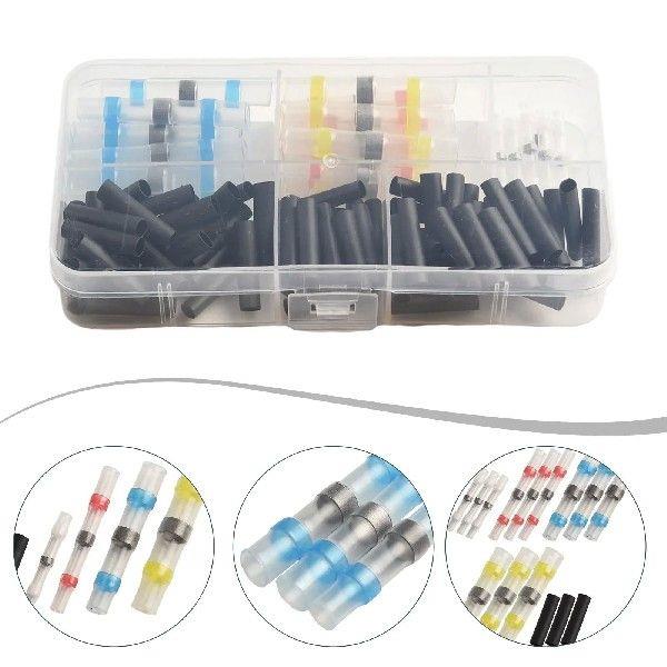 100pcs/pack Solder Sealed Wire Connectors Heat Shrink