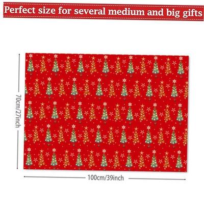2Pcs Christmas Wrapping Paper 27