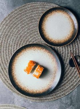 18CM round coasters 36CM hand-woven placemats