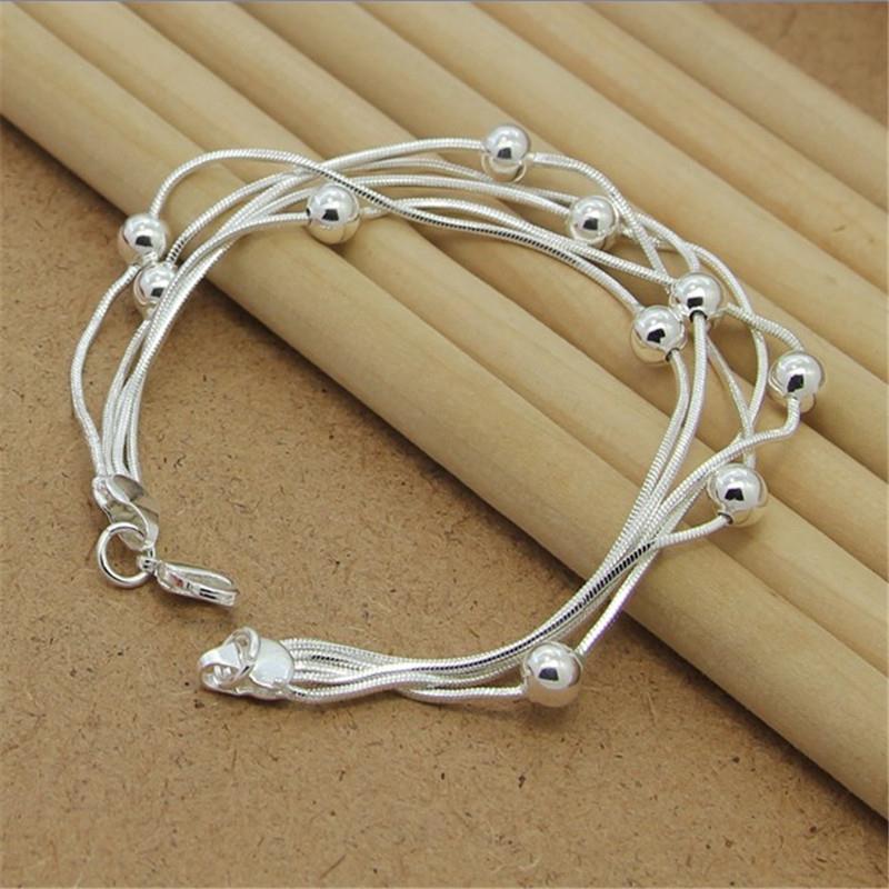 r Heart Snake Bone Bracelet For Women Men Charm Jewelry Gift