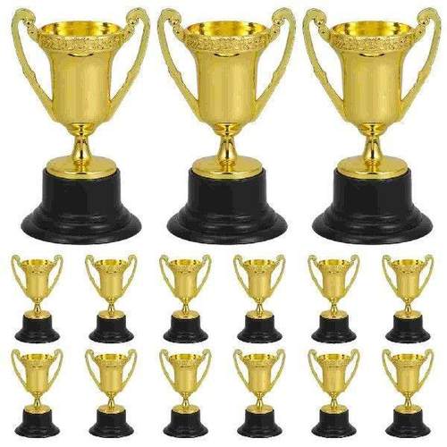 25 Pcs Plastic Trophy Trophies for Reward Winner Trophys