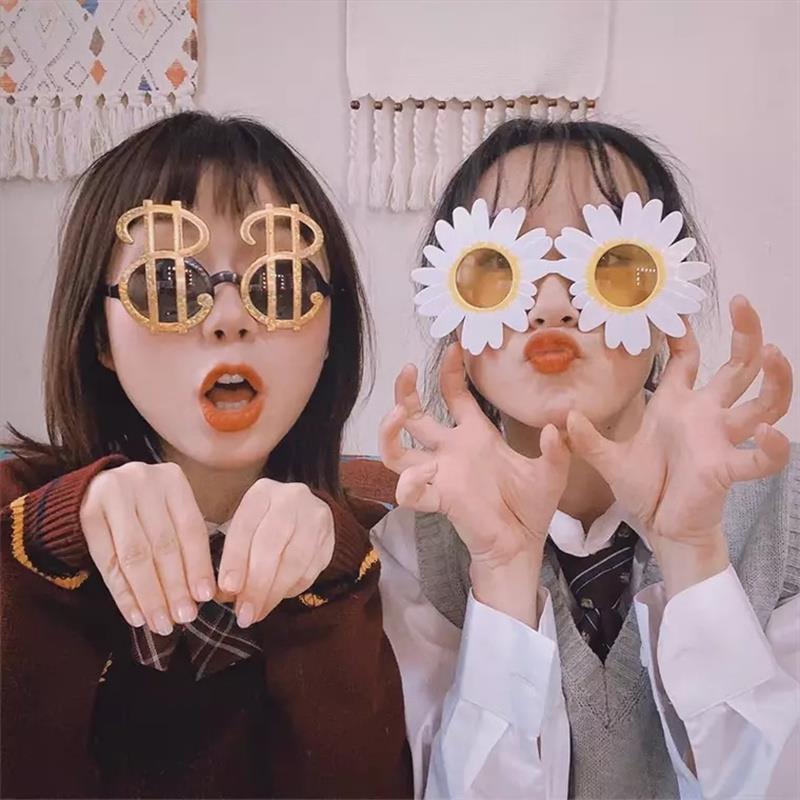 1 Pcs Funny Crazy Party Dress Glasses Sunglasses Accessories