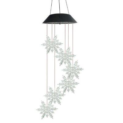 Snowflake Garden Solar Light Light Decoration Wind Colorful