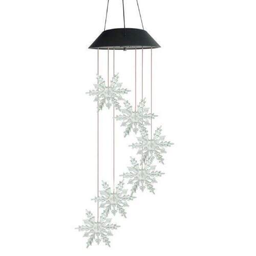Snowflake Garden Solar Light Light Decoration Wind Colorful