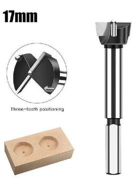 17mm Forstners Drill Bit with Optimised Geometrys for