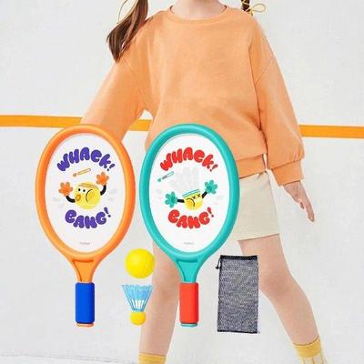 Kids Tennis Rackets with Storage Bag Badminton Interactive