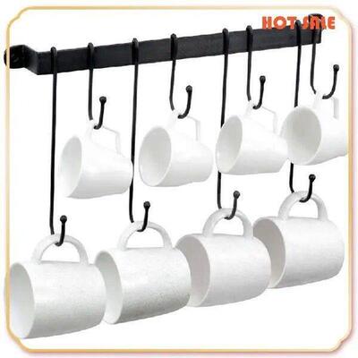 ABFA 1 PCS Kitchen Hook Cup Shovel Spoon Rack Modern Simple