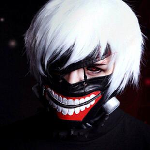 Kaneki Halloween Anime Ghoul Costumes Mask Cosplay Tokyo Ken
