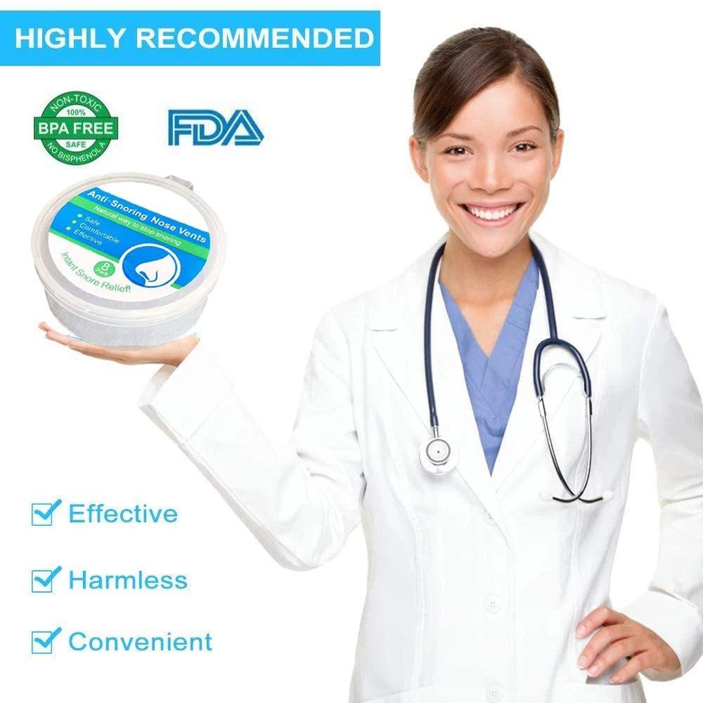 8PCS Anti Snoring Nasal Dilator Nose Clip Anti Snore Stoppin