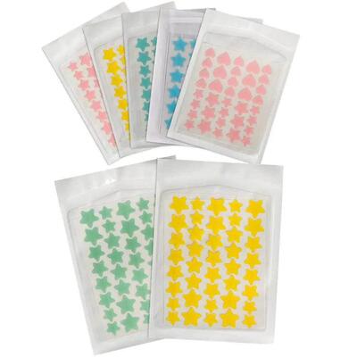 Parches de colores para el acné, pegatina Invisible para el