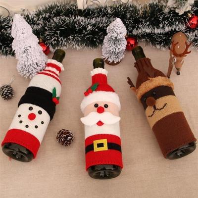 Wine Bottle Cover - Christmas Decor for Restaurant & Hotel