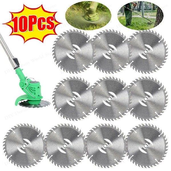 1-10PCS 40 Teeth Weeder Saw Blades Metal Garden Grass