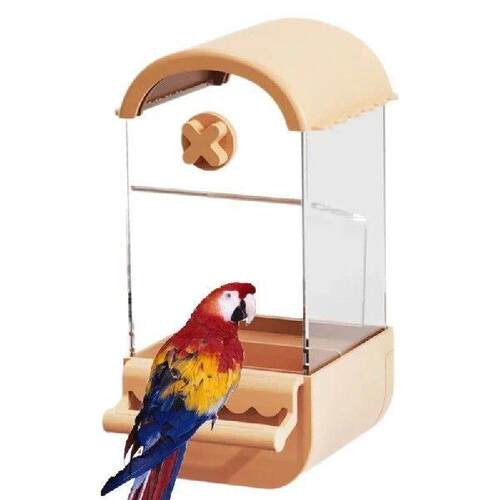 Screw on Cage Parrots Feeders Practical Feeding Cage Tool