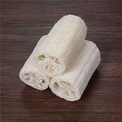 1pc Natural Loofah Luffa Bath Shower Wash Body Pot Bowl