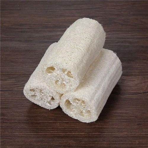 1pc Natural Loofah Luffa Bath Shower Wash Body Pot Bowl