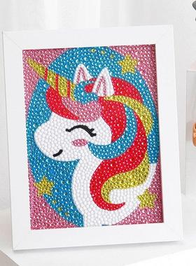 5D Diy Diamond Painting for Kids Full drill Arts Craft