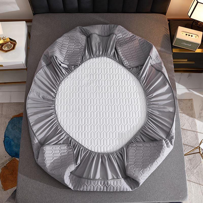 Waterproof Bed Sheet,Mattress Pad Protector Cover,Breathable