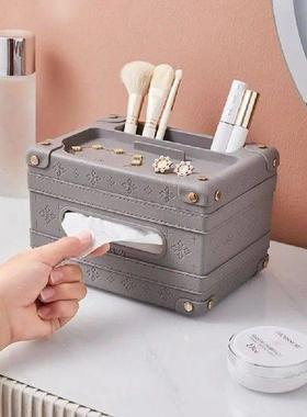 Storage Drawer Light Luxury Tissue Box Creative Plastic