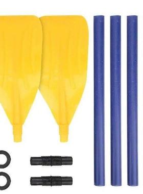 1 Pair Boat Paddle ABS Plastic Rowing Oars Two Person Boat