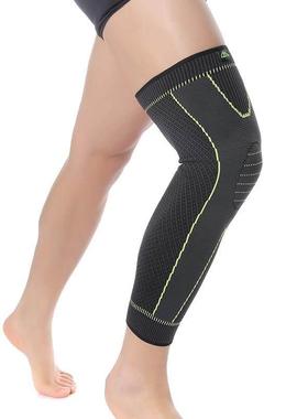 elastic sports knee pad leg sleeve nonslip bandage for men