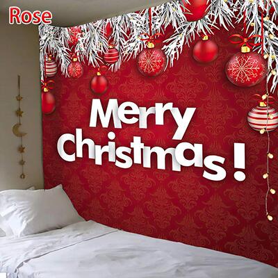 Christmas background cloth Background wall decoration tapest