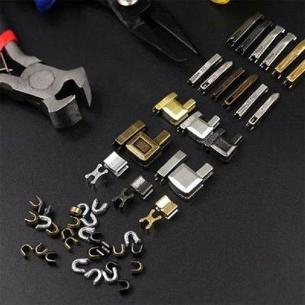 Professional Metal #5 Zipper Pull Repair Kits Zipper