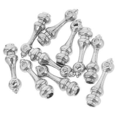 10 Pcs Fence Accessories Cabinet Metal Connector Decorative