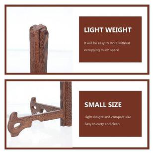 Wooden Tea Cakes Display Compact Lightweight Home Decor