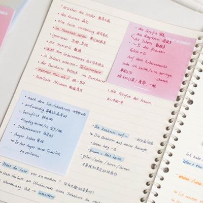 索引卡索引卡纸盒美式标签粘贴创意