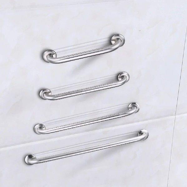 Stainless Steel Shower Handle Anti Slip 12 Inch Bathroom