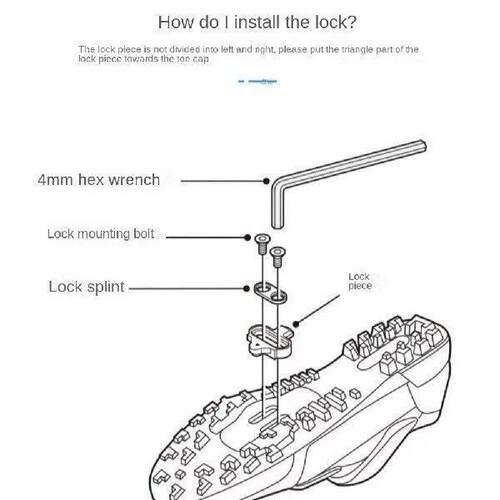 SH51/SH56 Mountain Bike Shoes Cleats Bicycle Shoe Pedal