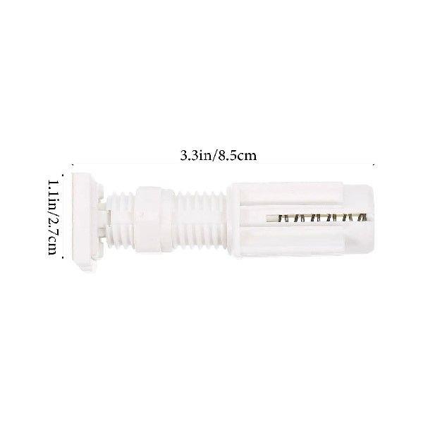 4 Pcs Blind Headrail Brackets Gold Shutter Installation