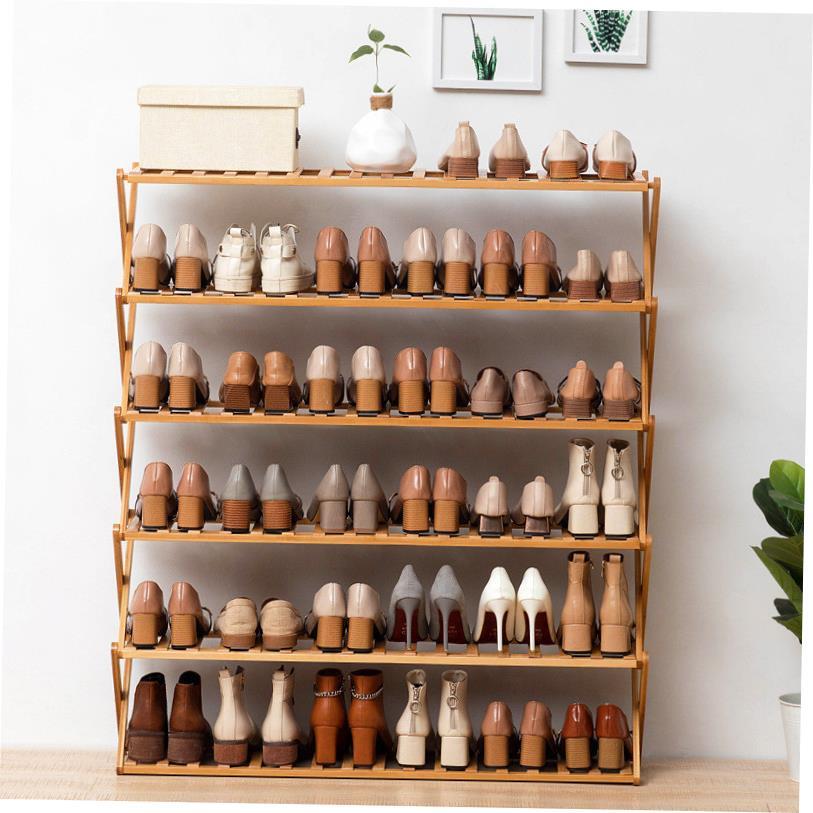 Installation free simple shoe rack folding shoe cabinet 鞋架