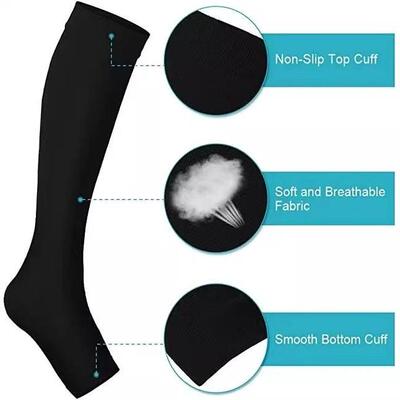 Medical Calf Compression Stockings Varicose Veins Shaping Gr