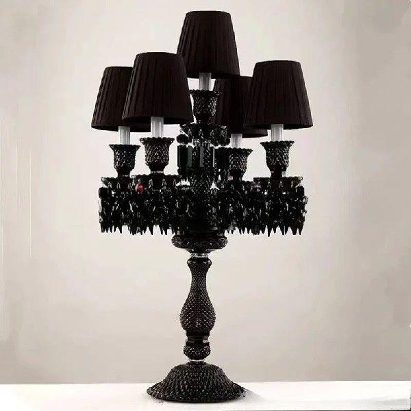 Luxury Crystal Table Lamp Chandelier For Bedroom Living