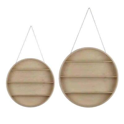 Floating Shelves Multi Layer Versatile Round Hanging Shelf