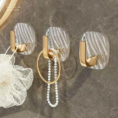 1pcs Self Adhesive Acrylic Hooks Small Exquisite Coat Hook