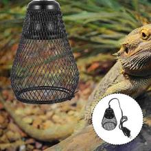 Crawler Lampshade Reptile Terrarium Supply Pet Iron Mesh