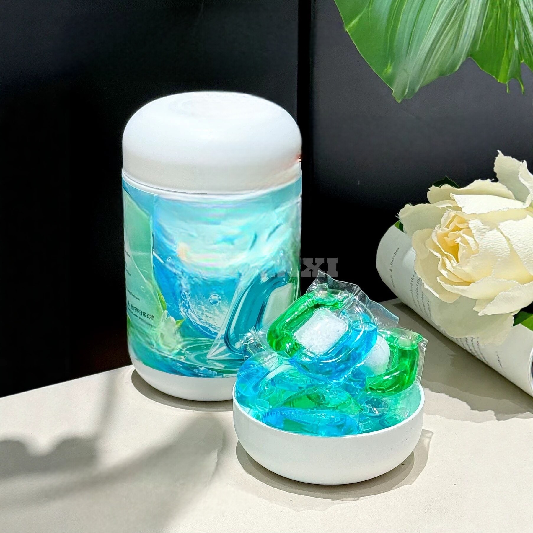 26马年新品款爆炸盐洗衣凝珠多效三合一母婴可用洗衣凝珠20颗一桶