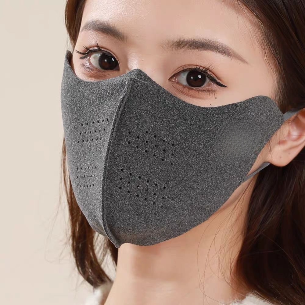 26年新款口罩女秋冬高颜值无痕脸基尼骑行防风寒保暖面罩运动跑步