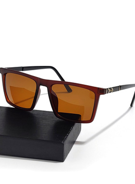 偏光太阳镜男高级感方框墨镜