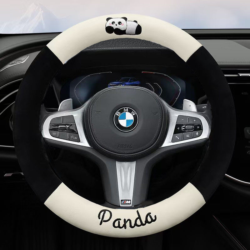宝马X1X2X5X3/530li方向盘套冬季
