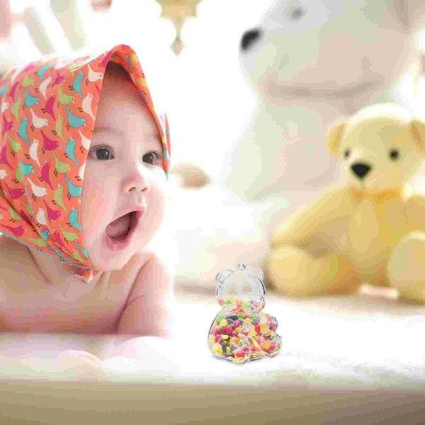 12 Pcs Transparent Candy Box Gummies Wedding Ceremony