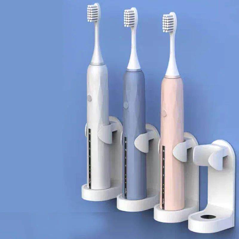Wall-Mounted Electric Toothbrush Holder Plastic Tooth Brush