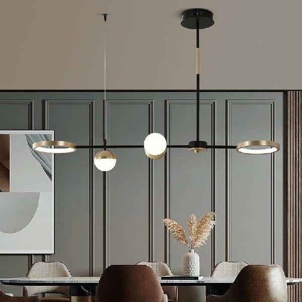 Led branch chandelier modern luster long chandelier used in