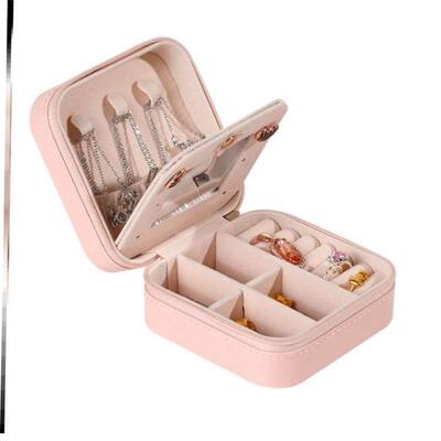 Jewelry box Earrings studs ring Necklace Storage box首饰收纳